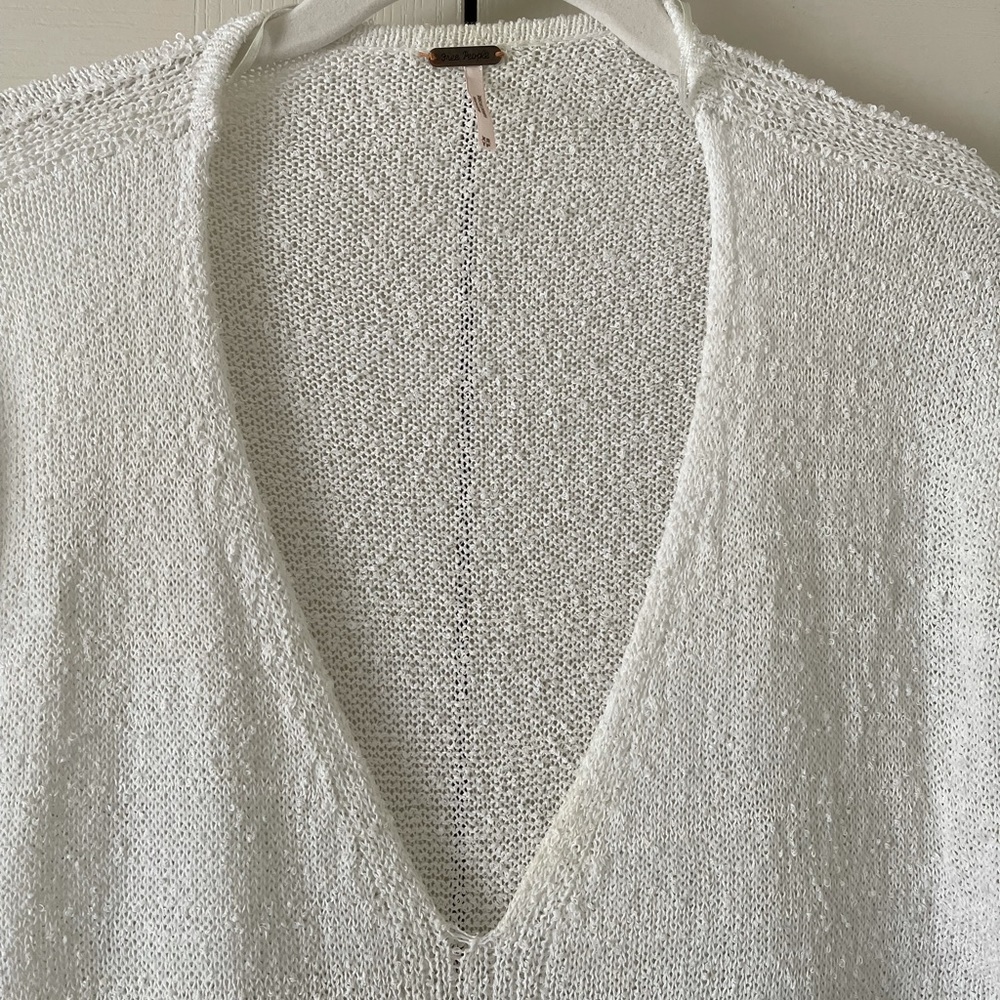 Free People Short Sleeve Knit top - Picture 2 of 8